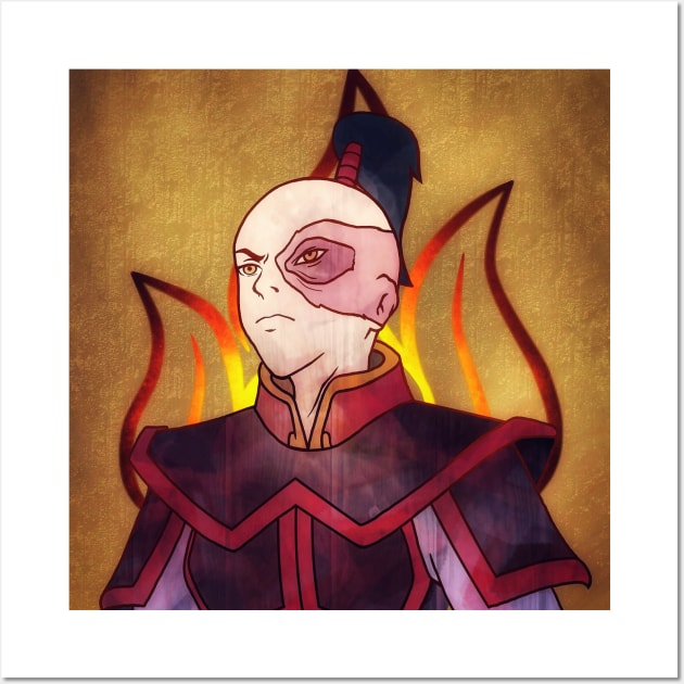 Zuko: Prince of the Fire Nation Wall Art by Davidbowles1